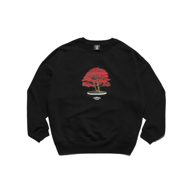 Autumn Leaves Sweat -BLACK-